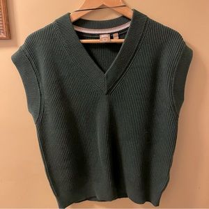 V-neck sweater vest